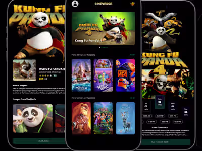 CINEVERSE :: Behance