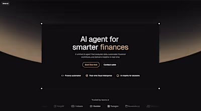 Hero section for upcoming framer project