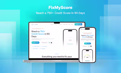 FixMyScore.ai Website Design and Development