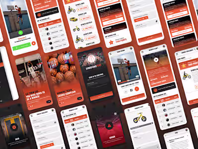 Basket Ball App UI