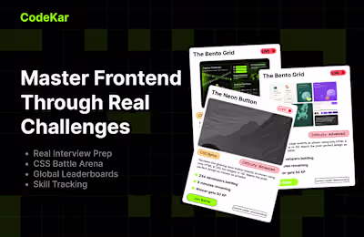 CodeKar Web Development Challenges