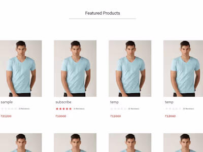 Ecommerce Web App