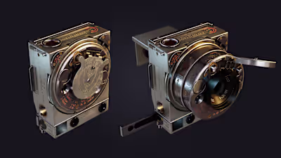 Bonhams Compass Camera 3D Model