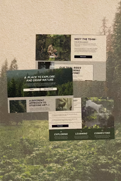 Web design project - "Imagine the future"
