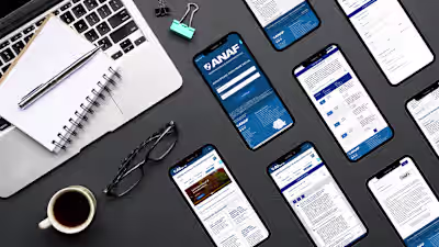 ANAF - UI/UX Redesign Online Platform