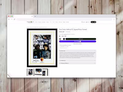 Memorabilia Store front