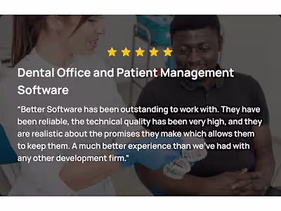 Application for Dental Support Organization