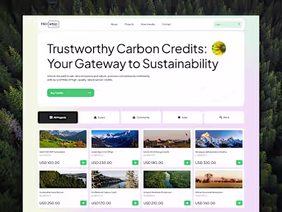 ESG Carbon Platform | Your Gateway to Sustainability