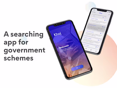 Khoj : a government scheme search app