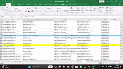 Efficient Data Input: Excel Spreadsheet Examples