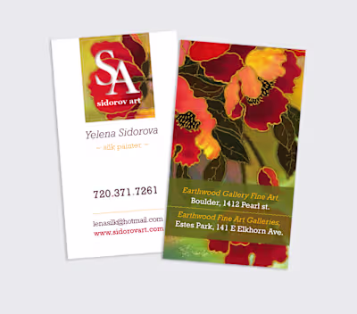 Sidorov Art Brand Identity Design