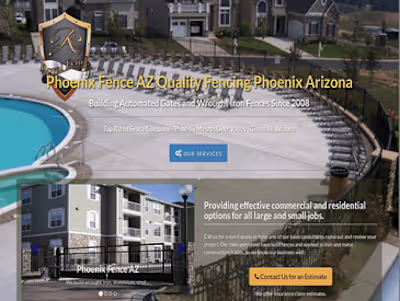 Fence AZ | Chain Link, Wrought Iron, Pool Fence | fence builders