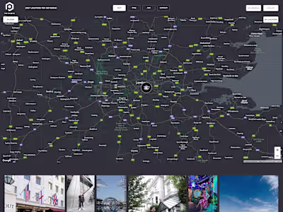 Instagram Secret Photo Locations App/Website