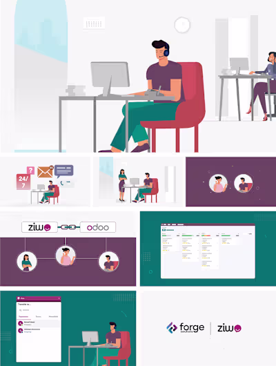 Saas Explainer Video Ziwo | Odoo Explainer Video