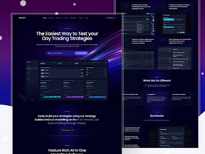 Framer AI-Powered Trading Strategy Platform