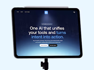 AI-Powered Dev Helping Tools Landing Page