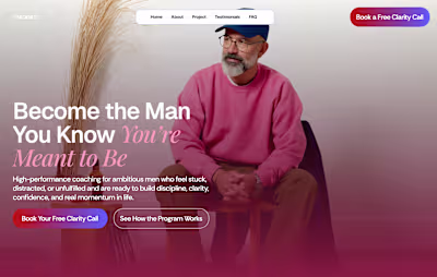 Day 4/7: High-Converting Coaching Website
For