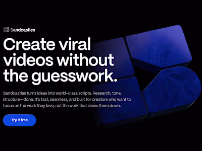 Sandcastles | Create viral short-form videos in seconds