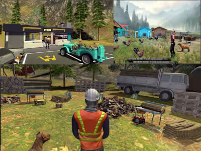 Ranch Farm Animal Simulator 24