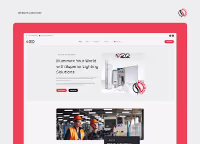 SYD El Sewedy — Web design