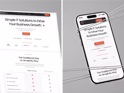 Simplicity Technology - Figma - Webflow Development