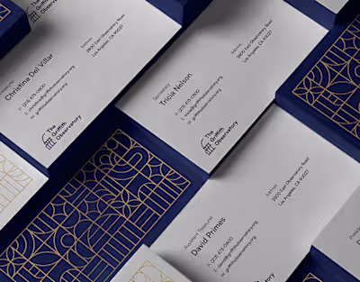 Griffith Observatory Rebranding