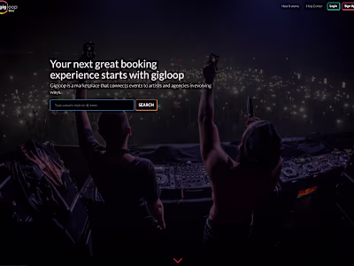 Gigloop - Marketplace connecting electronic music talents