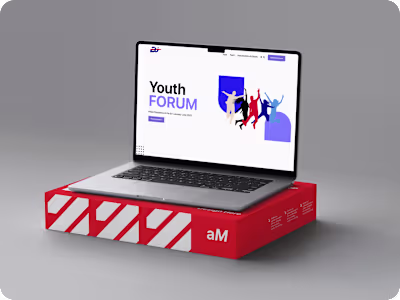 Youth Forum Landing Page Development