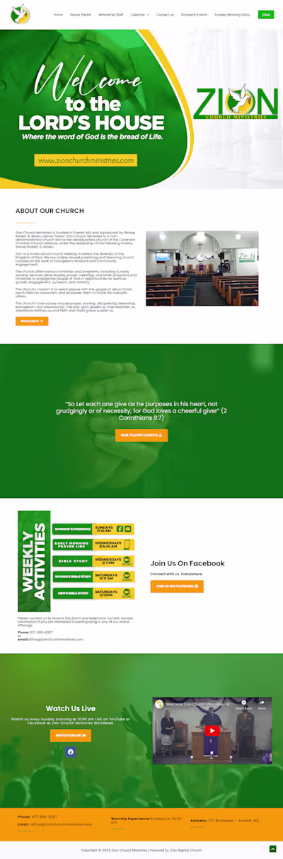 Most of my Web Designs Projects