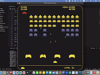 Python Space Invaders