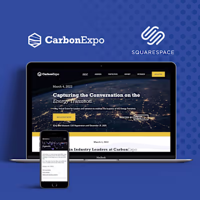 Business Website design or redesign with squarespace