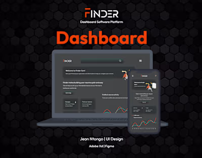Finder: Dashboard UI on Behance