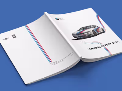 BMW Annual Report - Editorial Design