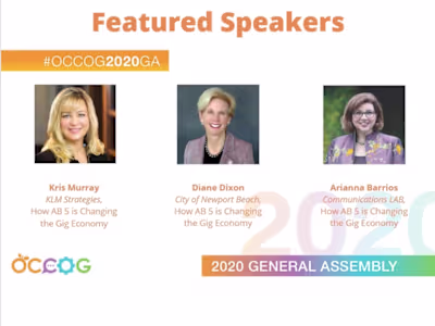 OCCOG-2020 Content