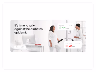 Diabetes Epidemic Product - Healthcare Website