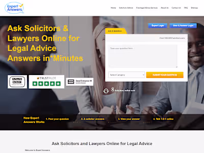 Legal Lawyers WordPress Business Website