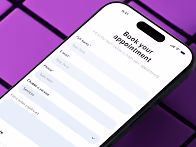 MakroBook - Web App for Appointment Booking