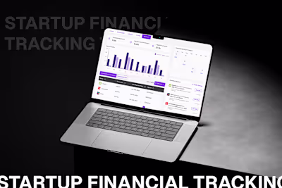 Startup Tool Financial Tracking Tool :: Behance