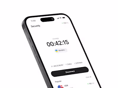 Securely VPN App Design
