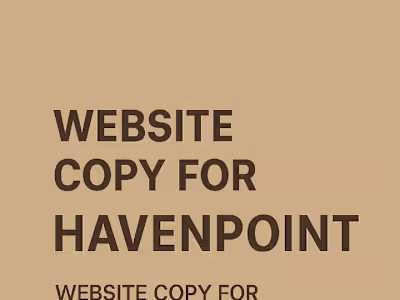 HavenPoint Realty: Personalized Real Estate Services