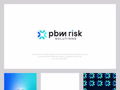 PBM Risk Solutions Brand Identity & Logo Design