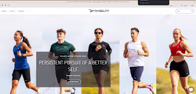 Built a Shopofy Store for Rybelfit Sportwear