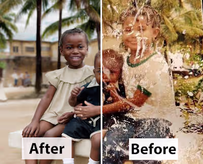 Restoration of a damaged photo! :: Behance