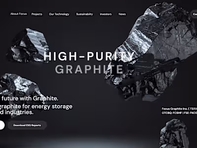 High-Grade Graphite Mining Company website