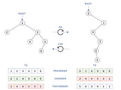 Binary Tree Roll Algorithm 