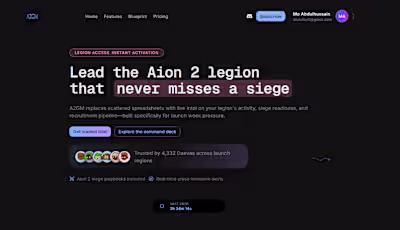 I've been working on a