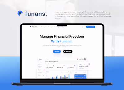 Funans - Finance Website
