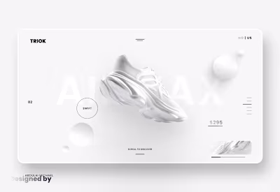 Nike Swift Concept UI (Dark & Light Versions)