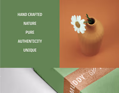 Pottery studio branding