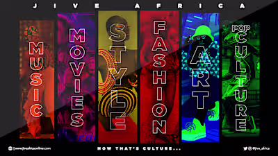 JIVE AFRICA ONLINE MAGAZINE DESIGN 